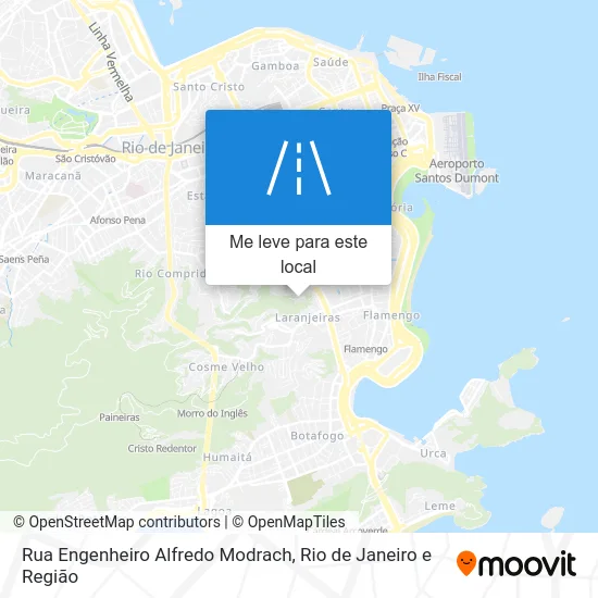 Rua Engenheiro Alfredo Modrach mapa