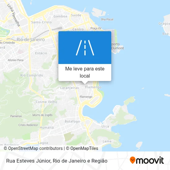 Rua Esteves Júnior mapa
