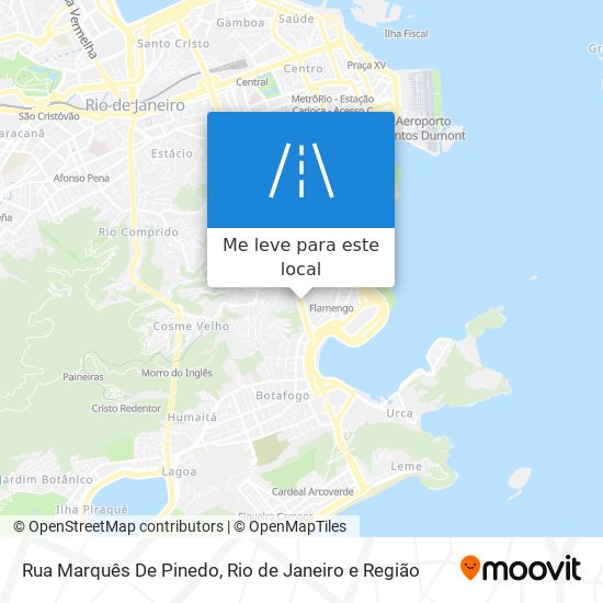 Rua Marquês De Pinedo mapa