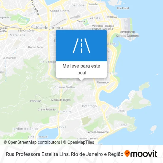 Rua Professora Estelita Lins mapa
