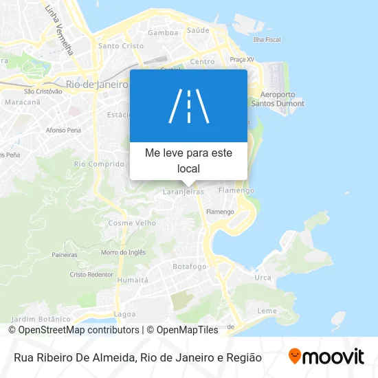 Rua Ribeiro De Almeida mapa