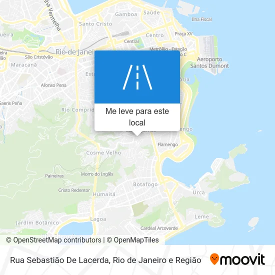 Rua Sebastião De Lacerda mapa