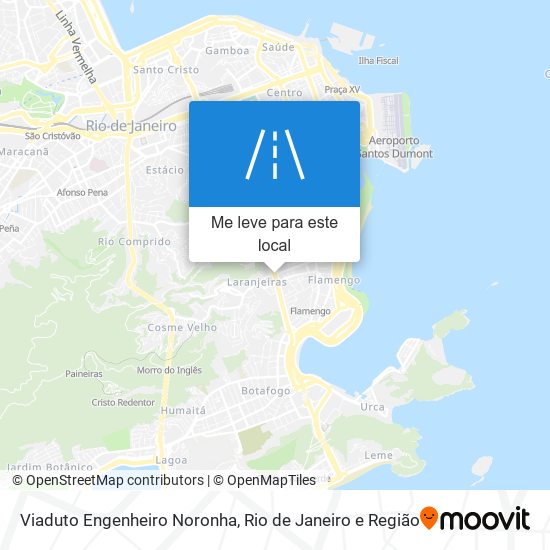 Viaduto Engenheiro Noronha mapa