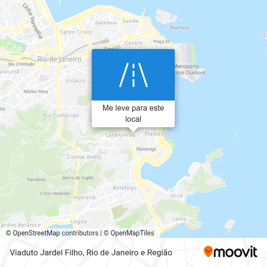 Viaduto Jardel Filho mapa