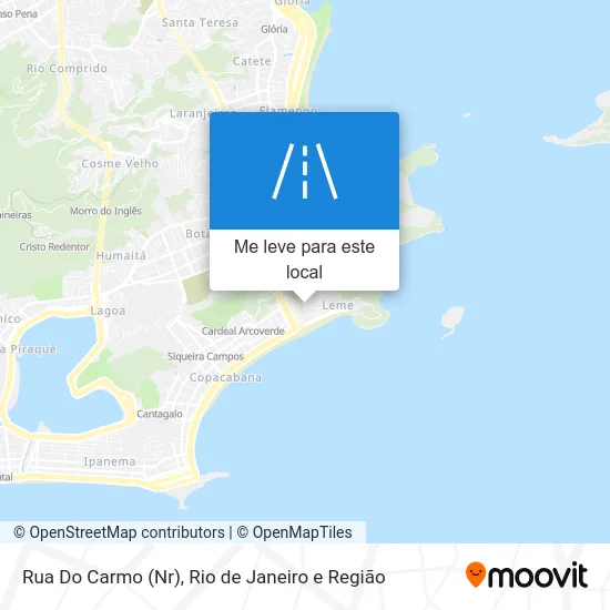Rua Do Carmo (Nr) mapa