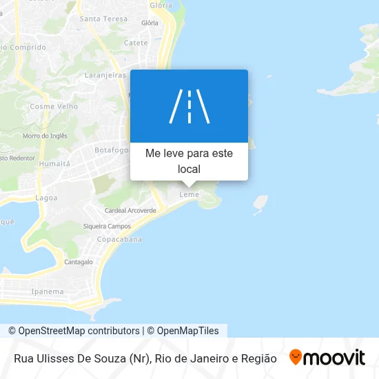 Rua Ulisses De Souza (Nr) mapa