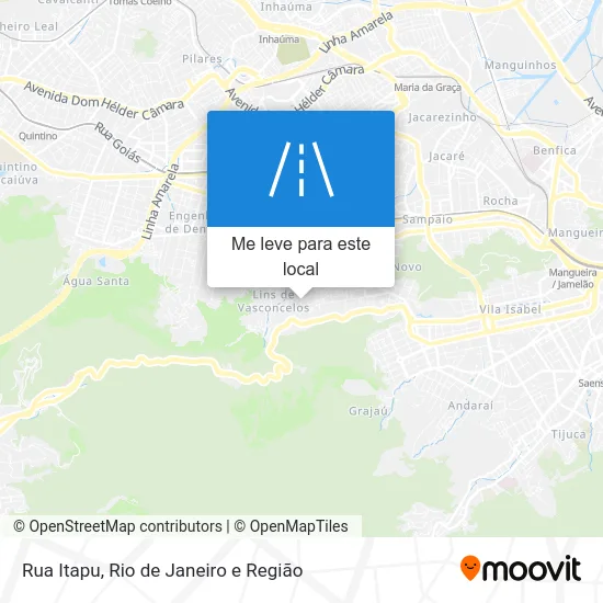Rua Itapu mapa