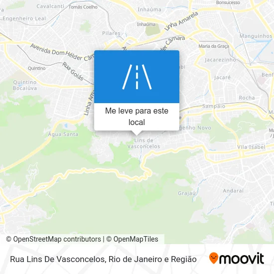 Rua Lins De Vasconcelos mapa