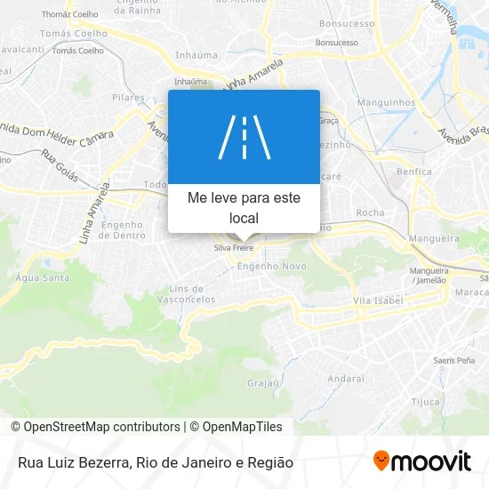 Rua Luiz Bezerra mapa