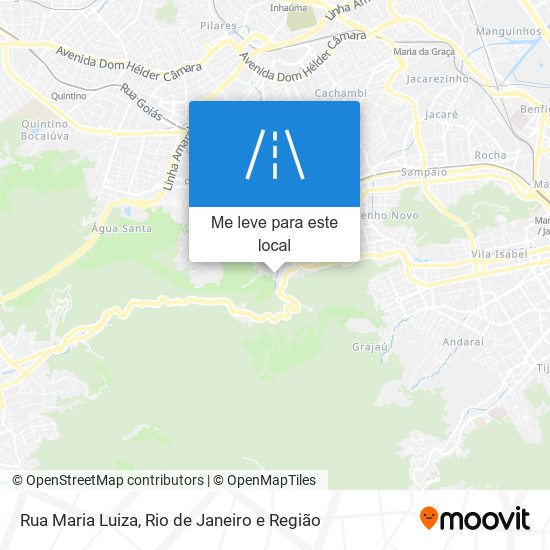 Rua Maria Luiza mapa