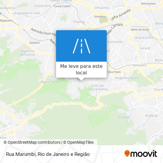 Rua Marumbi mapa