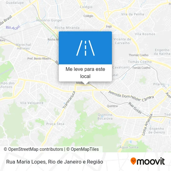 Rua Maria Lopes mapa