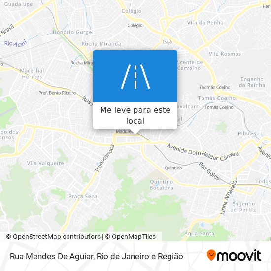 Rua Mendes De Aguiar mapa