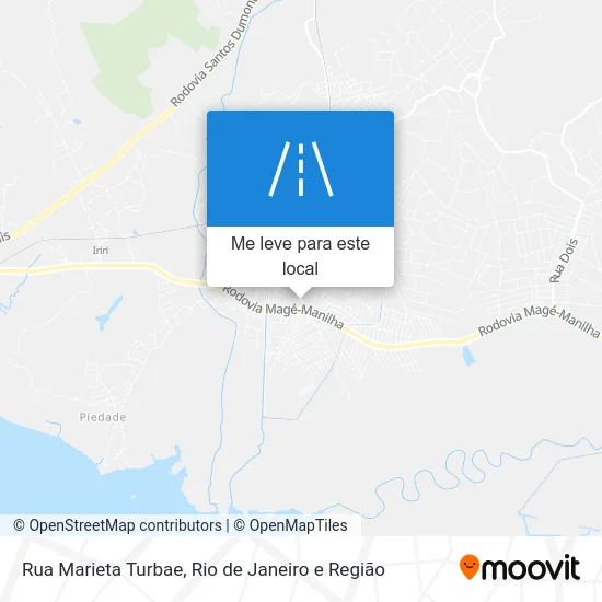 Rua Marieta Turbae mapa