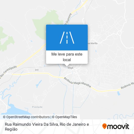 Rua Raimundo Vieira Da Silva mapa