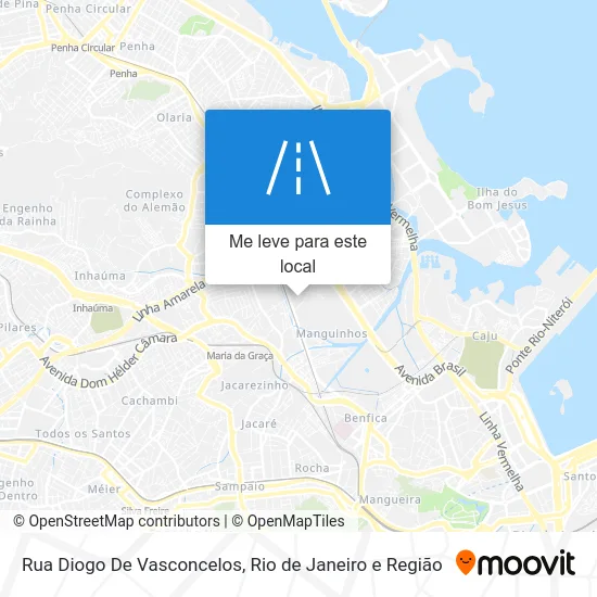 Rua Diogo De Vasconcelos mapa