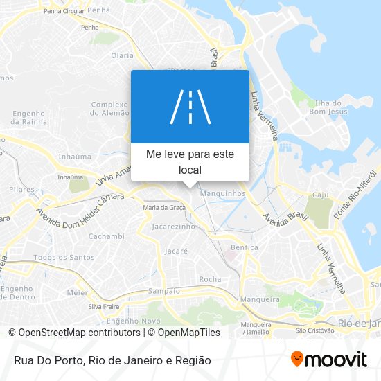 Rua Do Porto mapa