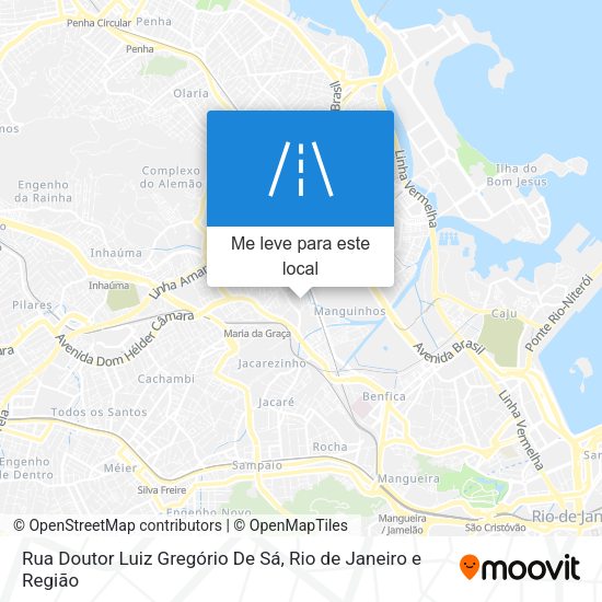 Rua Doutor Luiz Gregório De Sá mapa