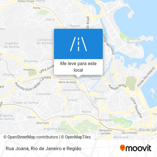 Rua Joana mapa