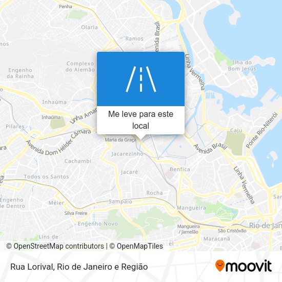 Rua Lorival mapa