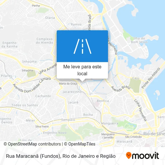 Rua Maracanã (Fundos) mapa