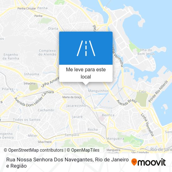 Rua Nossa Senhora Dos Navegantes mapa