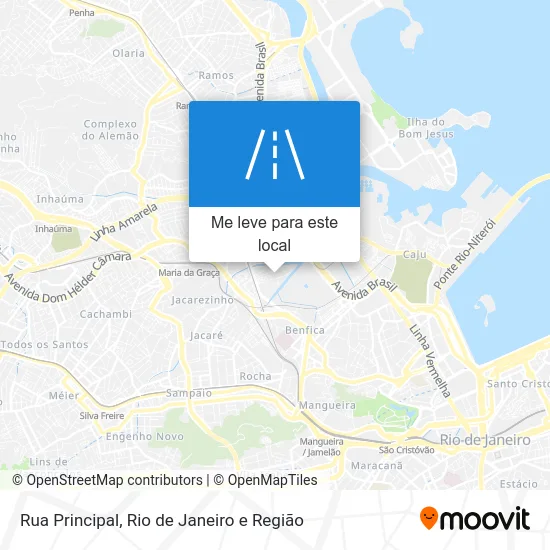 Rua Principal mapa