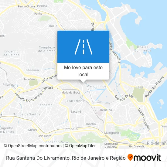 Rua Santana Do Livramento mapa