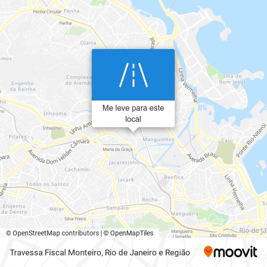 Travessa Fiscal Monteiro mapa