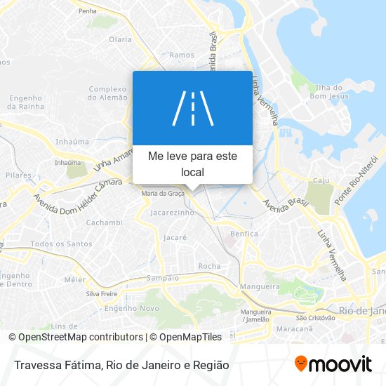 Travessa Fátima mapa