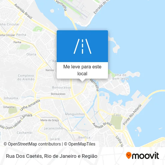 Rua Dos Caetés mapa