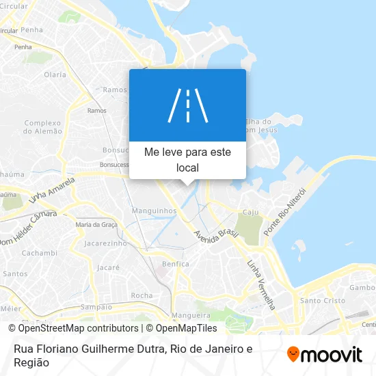 Rua Floriano Guilherme Dutra mapa