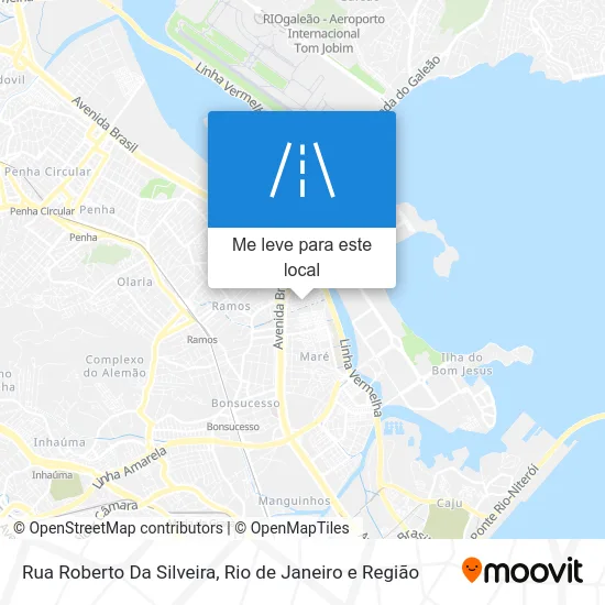 Rua Roberto Da Silveira mapa