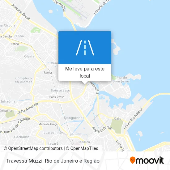Travessa Muzzi mapa