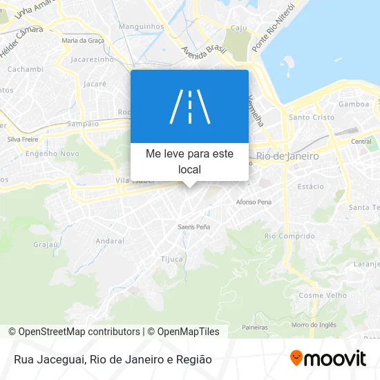 Rua Jaceguai mapa