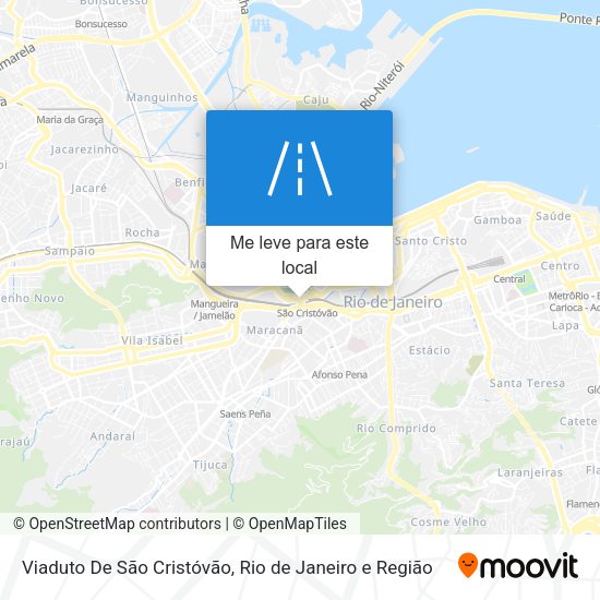 Viaduto De São Cristóvão mapa