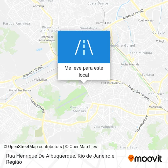 Rua Henrique De Albuquerque mapa