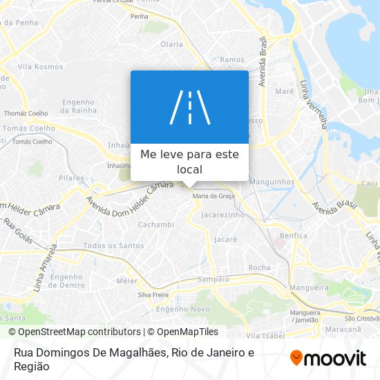 Rua Domingos De Magalhães mapa
