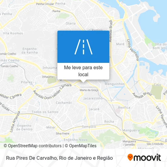 Rua Pires De Carvalho mapa