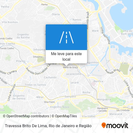 Travessa Brito De Lima mapa