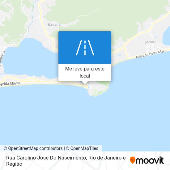 Rua Carolino José Do Nascimento mapa