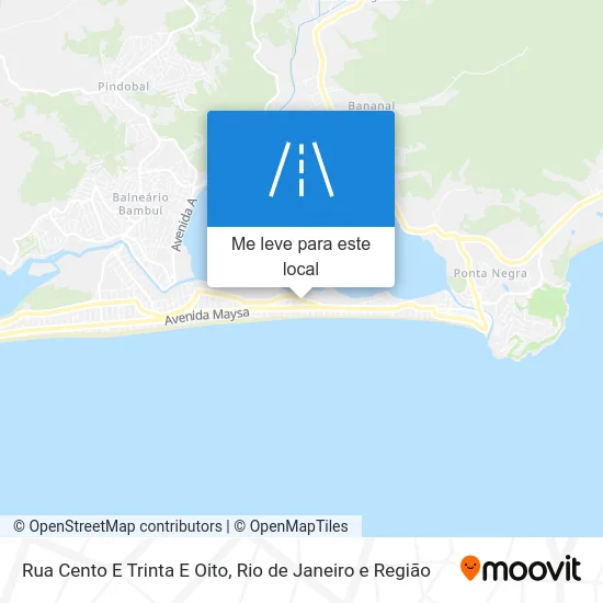 Rua Cento E Trinta E Oito mapa