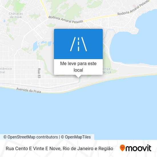 Rua Cento E Vinte E Nove mapa