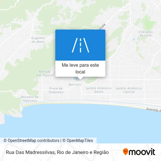 Rua Das Madressilvas mapa