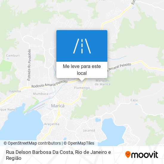 Rua Delson Barbosa Da Costa mapa