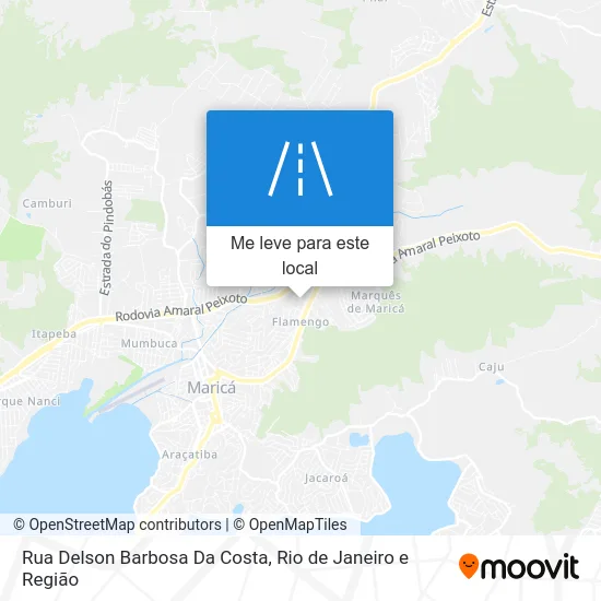 Rua Delson Barbosa Da Costa mapa