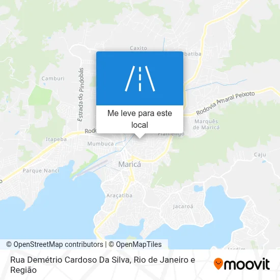 Rua Demétrio Cardoso Da Silva mapa