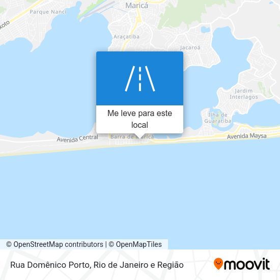 Rua Domênico Porto mapa