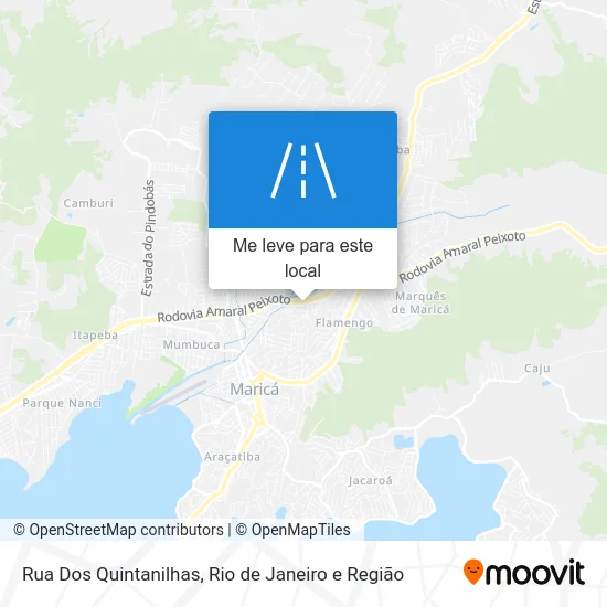 Rua Dos Quintanilhas mapa