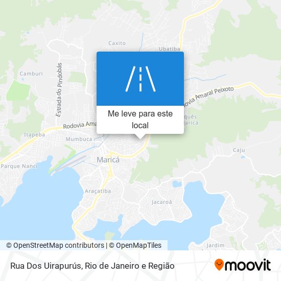 Rua Dos Uirapurús mapa